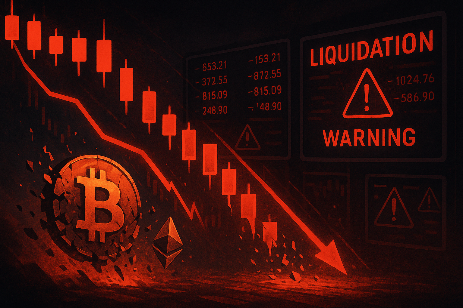 Kriptovalutat në rënie të lirë pas tarifave të reja të Trump ndaj Kinës