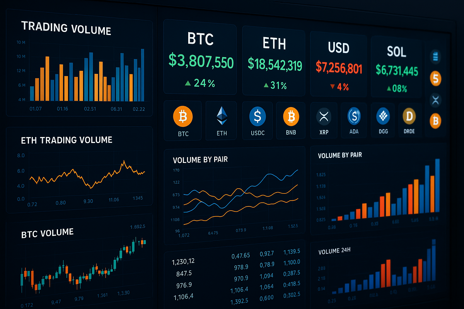 Vëllimi Total i Tregtimit të Kriptomonedhave Arrin Rekordin Vjetor prej 9.72 Trilionë Dollarësh