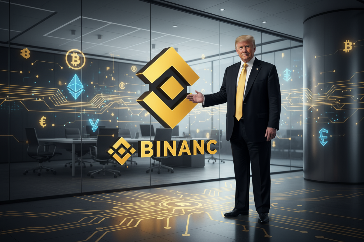 Binance ndihmoi familjen Trump para faljes së CZ-së