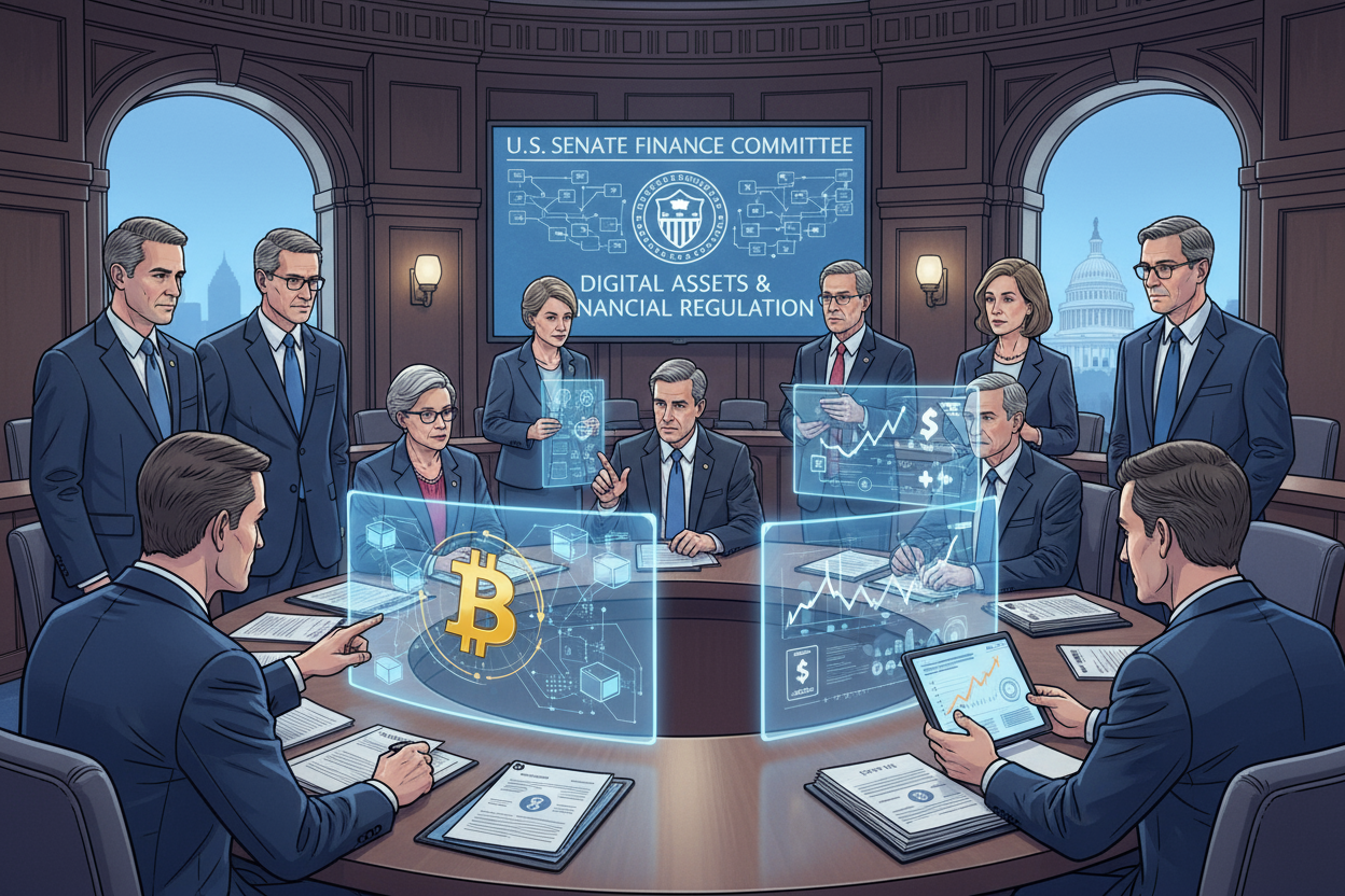 Demokratët në Senat sigurojnë CEO-t e kriptove për përparim ligjor